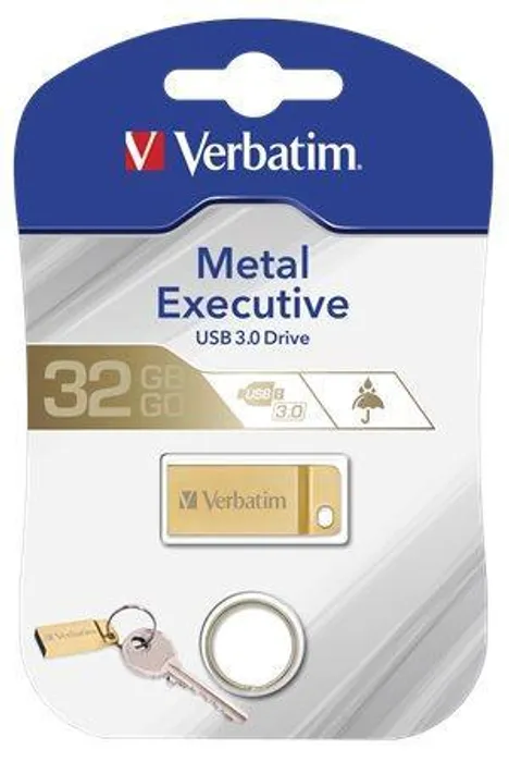 Termék főképe 32GB USB flash disk "Exclusive Metal", USB 3.0, VERBATIM