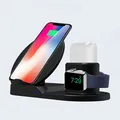 Következő termékkép 3v1 bezdrátová nabíječka, pro telefon, Apple Watch a Airpods, černá, 5/9V, 15W, Qi