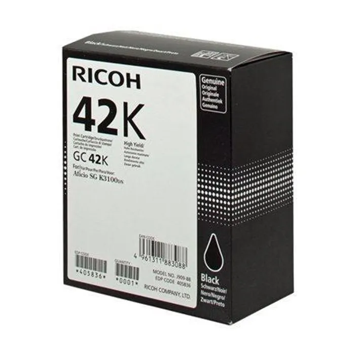 Termék főképe 405836 gelová cartridge pror SG K3100DN tiskárnu, RICOH Typ GC41KH černá, 10tis.stran