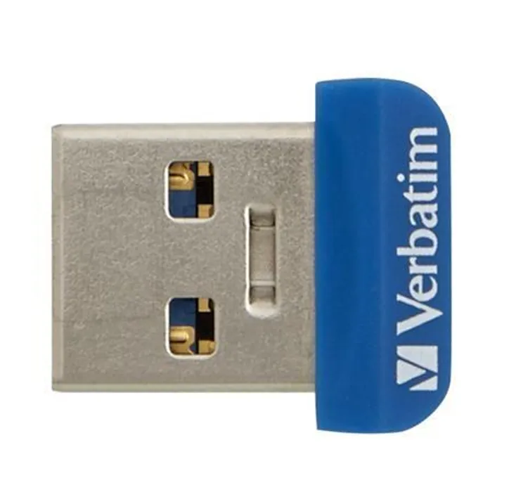 Termék főképe 64GB USB Flash 3.0, 80/25 MB/sec, VERBATIM "NANO STORE ´N´ STAY"