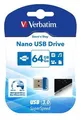 64 GB-os USB Flash 3.0, 80/25 MB/s, SZÓ, „NANO STORE 'N' STAY”