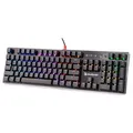 A4Tech B820R, CZ billentyűzet, játék, háttérvilágítású vezetékes (USB), fekete, mechanikus