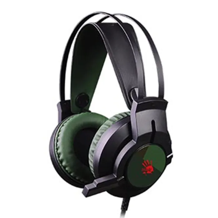 Termék főképe A4tech Bloody J437, sluchátka s mikrofonem, ovládání hlasitosti, zelená, 7.1 surround (vi