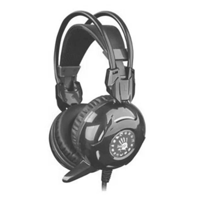 Termék főképe A4Tech G300, sluchátka s mikrofonem, černá, 2x 3.5 mm jack + USB
