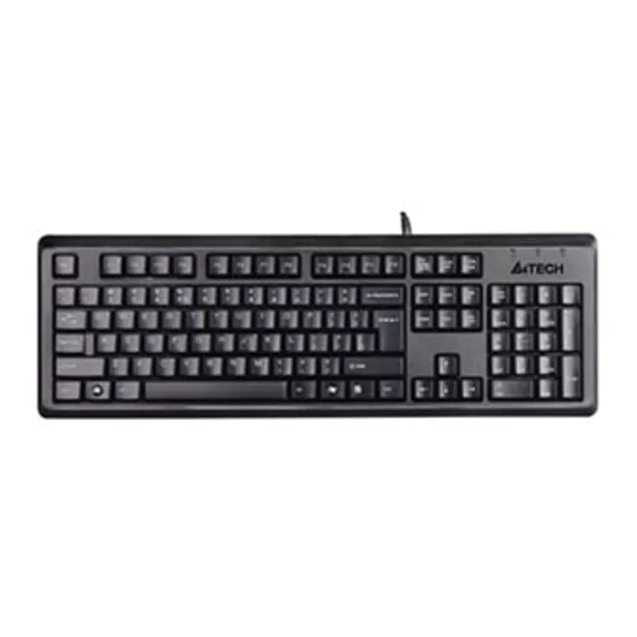 Termék főképe A4Tech KR-92, klávesnice CZ, klasická, odolná proti polití typ drátová (USB), černá