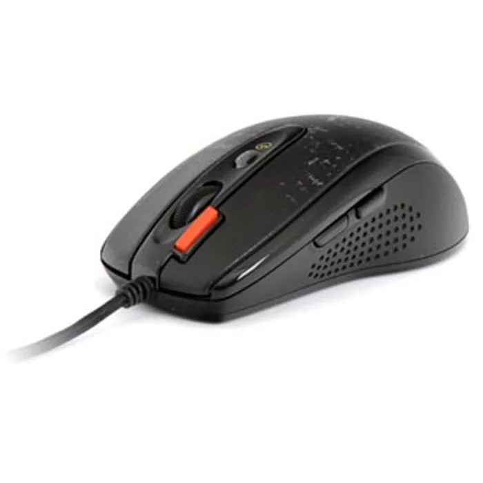 Termék főképe A4tech Myš F5, 3000DPI, optická, 7tl., 1 kolečko, drátová USB, černá, herní, V-Track, pam