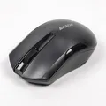 A4tech Mouse G3-200N, 1000 DPI, 2,4 [GHz], optikai, 3 tl., 1 kerék, vezeték nélküli, fekete, 1 db