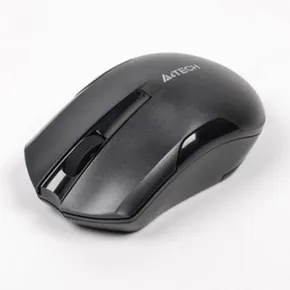 A4tech Mouse G3-200N, 1000 DPI, 2,4 [GHz], optikai, 3 tl., 1 kerék, vezeték nélküli, fekete, 1 db