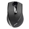 A4tech Mouse G9-730FX-1, 2000 DPI, 2,4 [GHz], optikai, 4 tl., 1 kerék, vezeték nélküli, fekete, 1