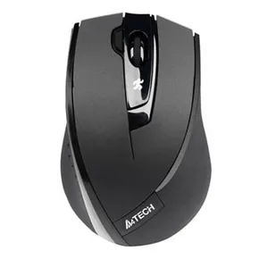 A4tech Mouse G9-730FX-1, 2000 DPI, 2,4 [GHz], optikai, 4 tl., 1 kerék, vezeték nélküli, fekete, 1