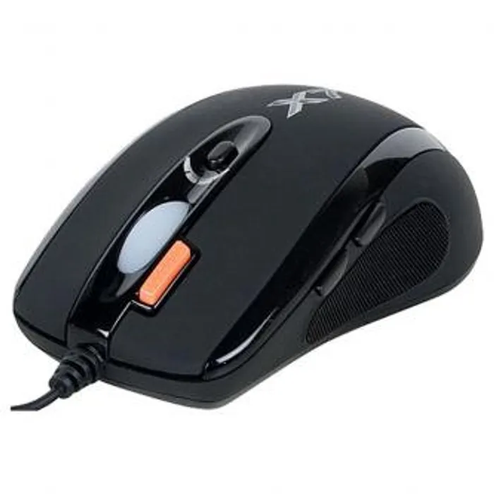 Termék főképe A4tech Myš X-710BK, 2000DPI, optická, 7tl., 1 kolečko, drátová USB, černá, herní