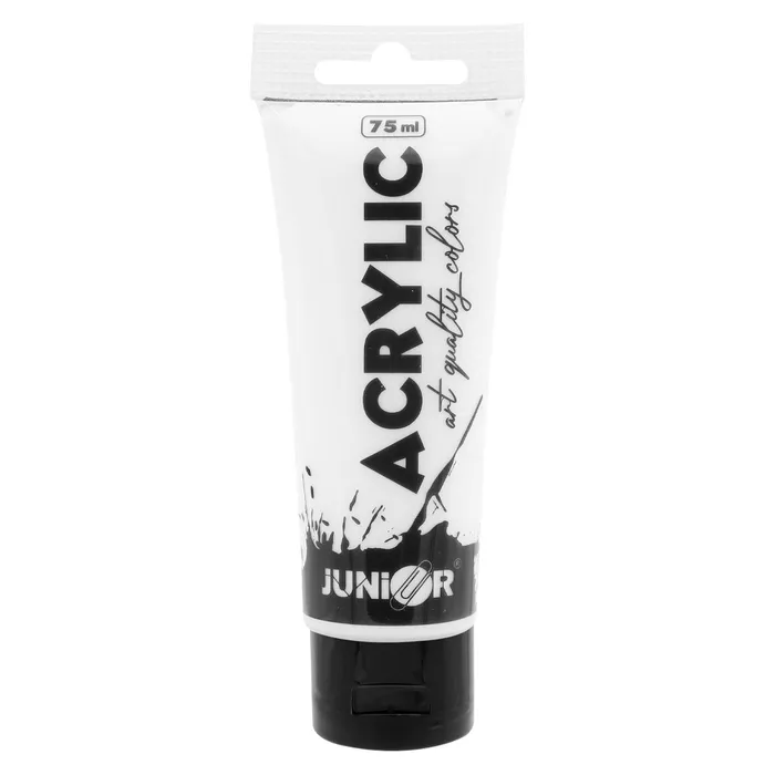Termék főképe Akrylová barva JUNIOR 75 ml - bílá/white