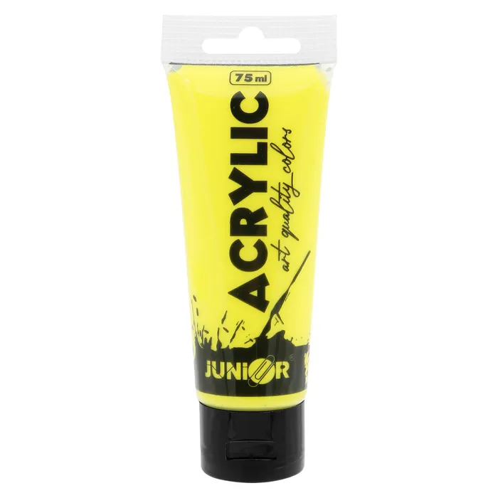 Termék főképe Akrylová barva JUNIOR 75 ml - žlutá/yellow