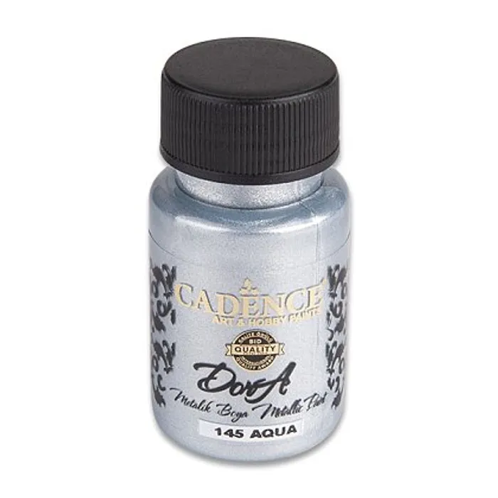 Termék főképe Akrylová barva Cadence Dora Metallic, 50 ml - stříbrná modrá