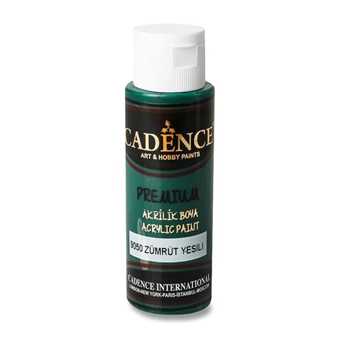 Termék főképe Akrylové barvy Cadence Premium 70 ml, smaragdová