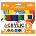 Akril festékek JUNIOR 75 ml - 6 db Alapkészlet