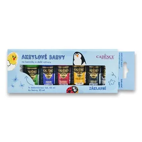 Akrilfestékek a kövekhez. Kadence 6 alapszín + akril lakk