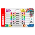 Kores Kreative Markers akrilos írók - 6 színű készlet