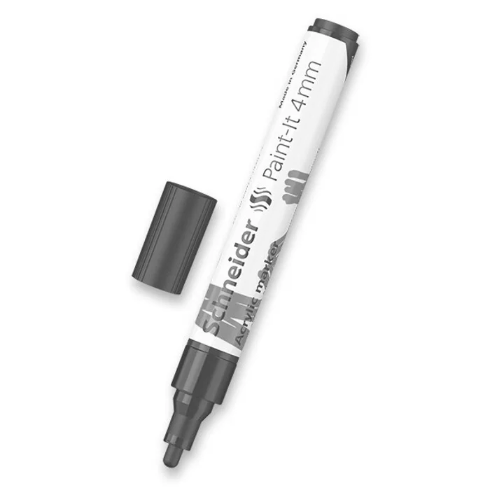 Termék főképe Akrylový popisovač "Paint-It 320", černá, 4 mm, SCHNEIDER