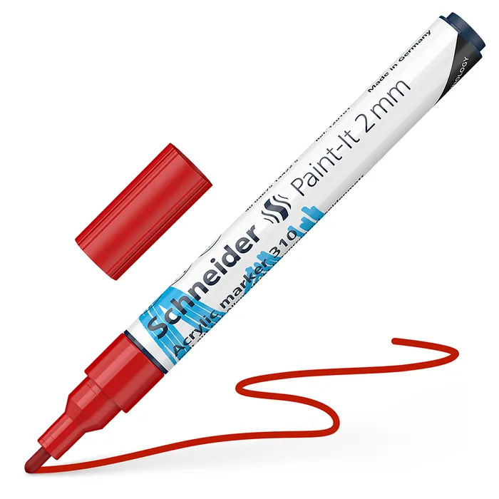 Termék főképe Akrylový popisovač Schneider Paint-It 310 červená