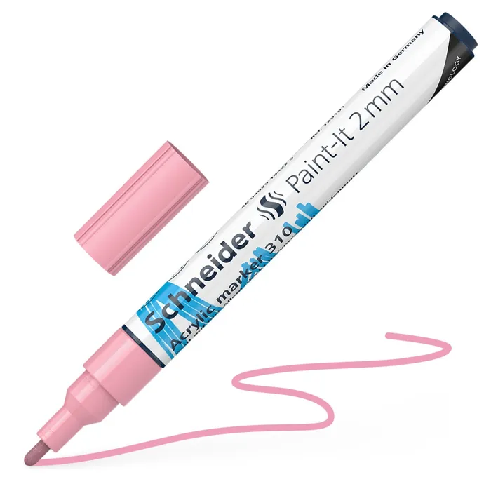 Termék főképe Akrylový popisovač Schneider Paint-It 310 pastelová růžová