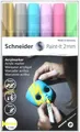 Akril marker Schneider Paint-It 310 készlet V2, 6 szín