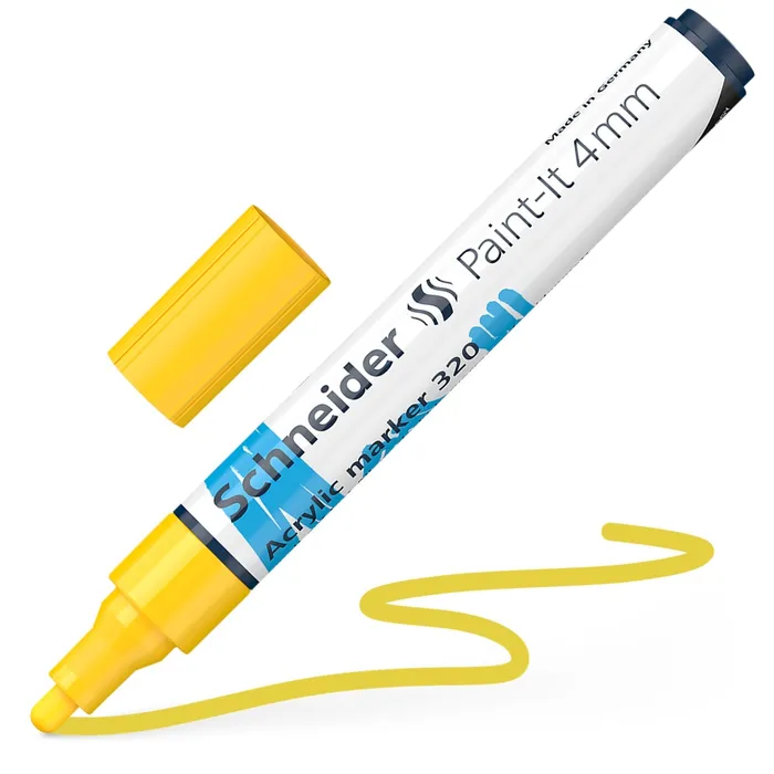 Termék főképe Akrylový popisovač Schneider Paint-It 320 žlutá