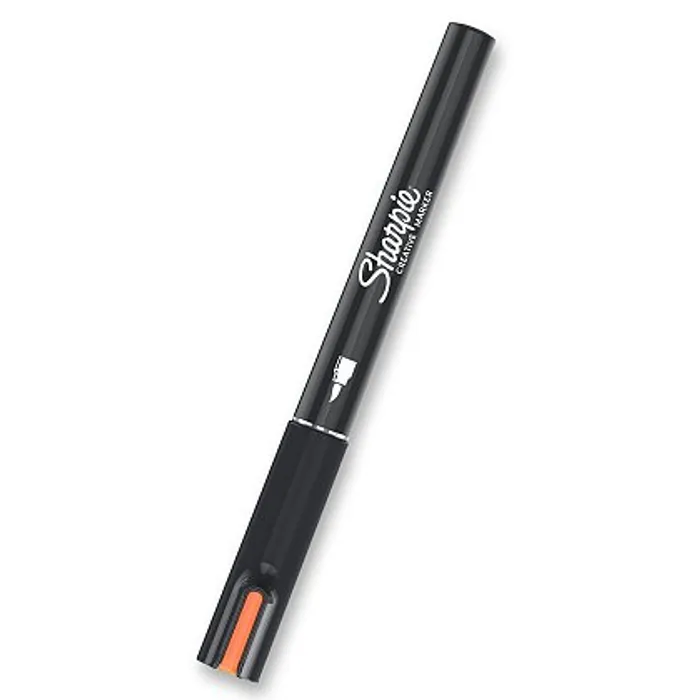 Termék főképe Akrylový popisovač Sharpie Acrylic Marker Brush - oranžový