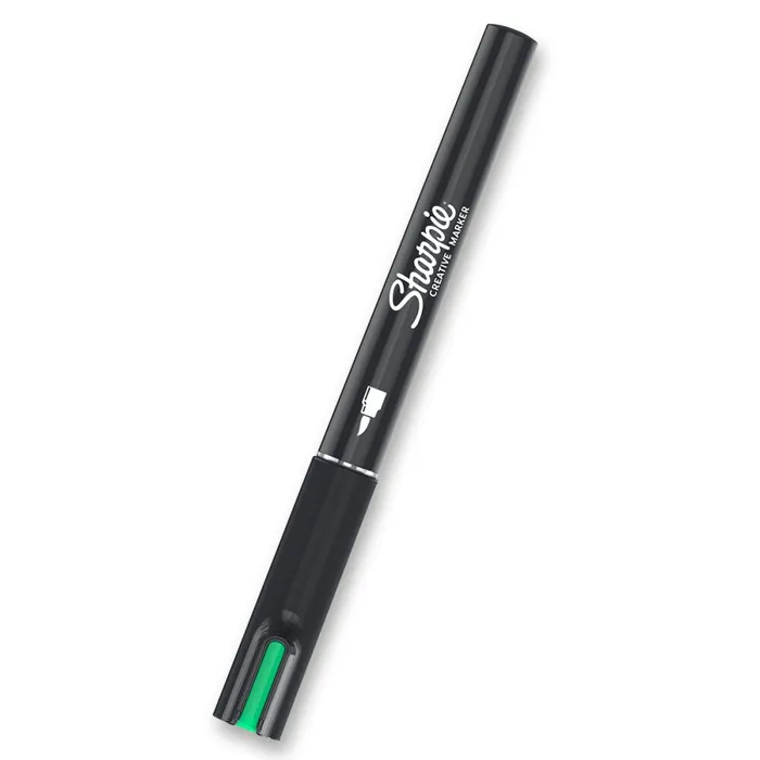 Termék főképe Akrylový popisovač Sharpie Acrylic Marker Brush - smaragdově zelený
