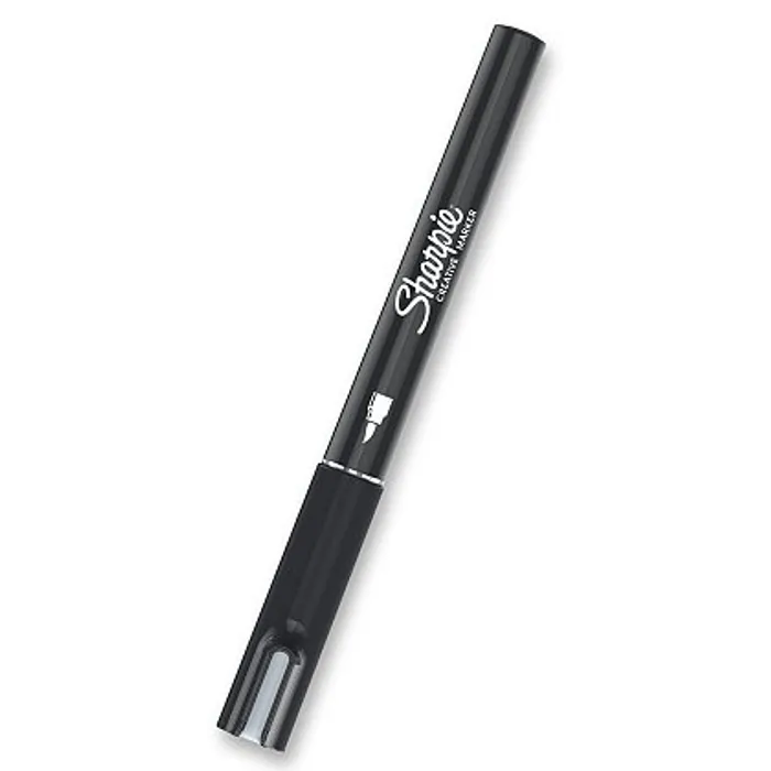 Termék főképe Akrylový popisovač Sharpie Acrylic Marker Brush - světle šedý