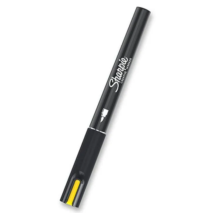 Termék főképe Akrylový popisovač Sharpie Acrylic Marker Brush - žlutý