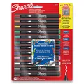 Sharpie akril marker, golyó alakú, 12 színű