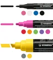 Akril marker STABILO FREE Acrylic Starter 11 részes készlet - színkeverék 3 heggyel