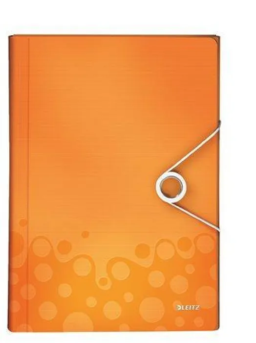 Termék főképe Aktovka na spisy s přihrádkami Leitz WOW, Metalická oranžová