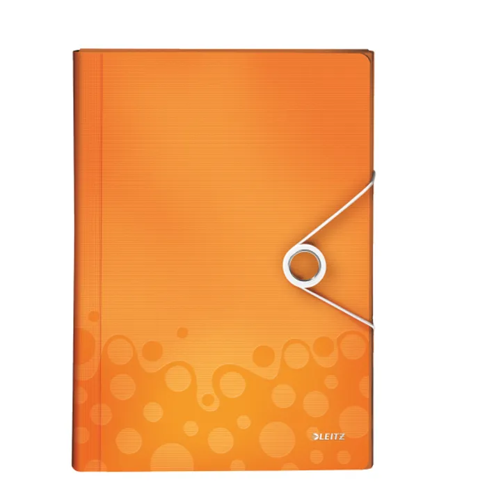 Termék főképe Aktovka s přihrádkami Leitz WOW, PP, oranžová