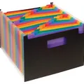 Következő termékkép Rekeszes aktatáska Rainbow Class, 25 részes, fekete, PP, VIQUEL