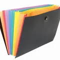 Következő termékkép Rekeszes aktatáska Rainbow Class, 8 részes, fekete, PP, VIQUEL
