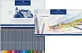 Akvarell zsírkréta Faber-Castell 114636 Goldfaber Aqua bádogdoboz, 36 szín