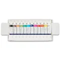Faber-Castell akvarellfestékek 12 színben, 9 ml-es tubusban