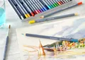 Akvarell zsírkréta Faber-Castell 114636 Goldfaber Aqua bádogdoboz, 36 szín