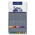 Akvarell zsírkréta Faber-Castell 114648 Goldfaber Aqua bádogdoboz, 48 szín