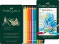 Faber-Castell 117512 Albrecht Dürer zsírkréta, bádogdoboz 12 db