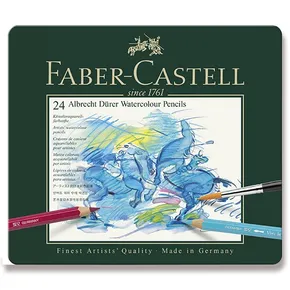 Akvarell zsírkréta Faber-Castell 117524 Albrecht Dürer bádogdoboz, 24 szín