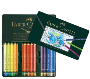 Akvarell zsírkréták Faber-Castell 117560 Albrecht Dürer bádogdoboz, 60 szín