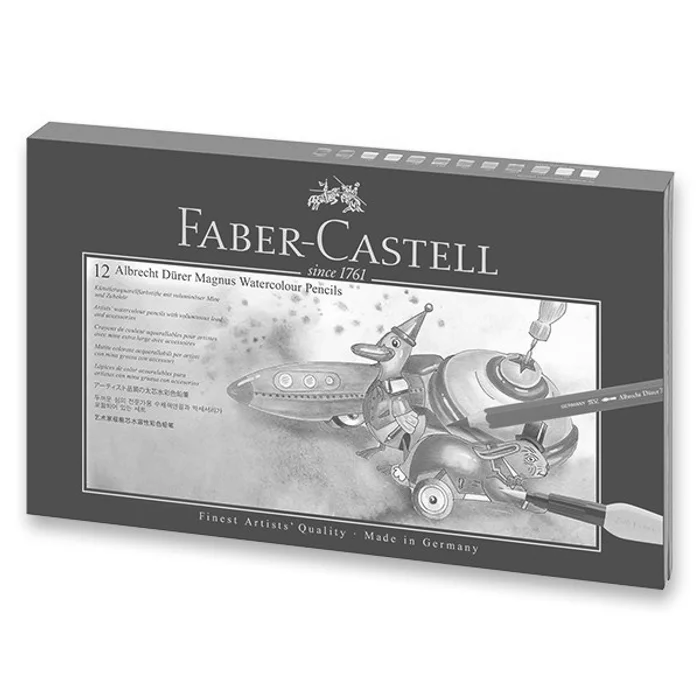 Termék főképe Akvarelové pastelky Faber-Castell Albrecht Dürer Magnus dárková krabička, 12 barev