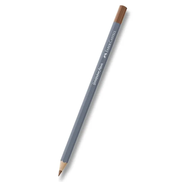 Termék főképe Akvarelové pastelky Faber-Castell Goldfaber Aqua - hnědé, šedé a černé odstíny