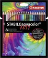 Következő termékkép Akvarelové pastelky STABILOaquacolor ARTY - sada 24 barev