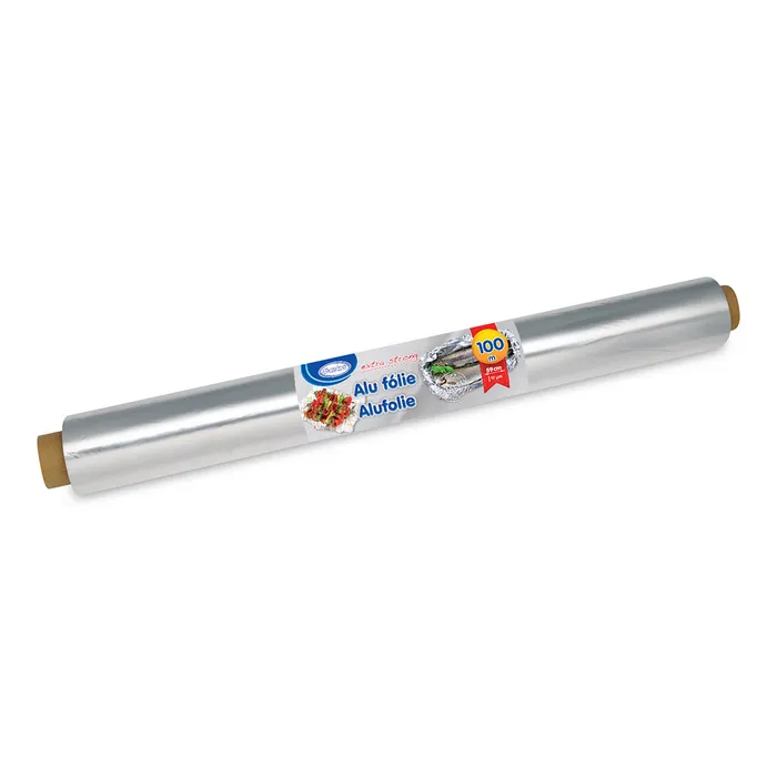 Termék főképe Alu fólie extra-silná 17µm 59cm x 100m jednotlivě balená [1 ks]