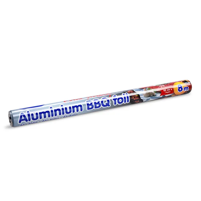 Termék főképe Alu fólie na grilování 14µm 45cm x 8m jednotlivě balená [1 ks]