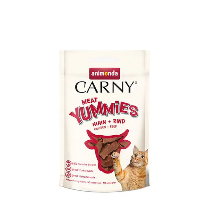 Termék főképe ANIMONDA Carny Adult Meat Yummies - kuře + hovězí 50 g
